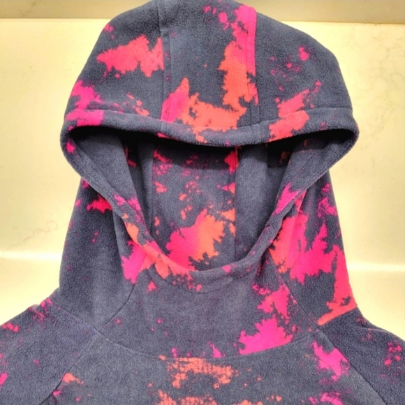 Columbia Ali Peak Fleece Multicolor Pullover Hoodie with Pockets - Picture 4 of 7